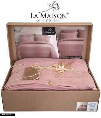 Постельное белье La Maison Feran Blush из муслина евро 209947 фото