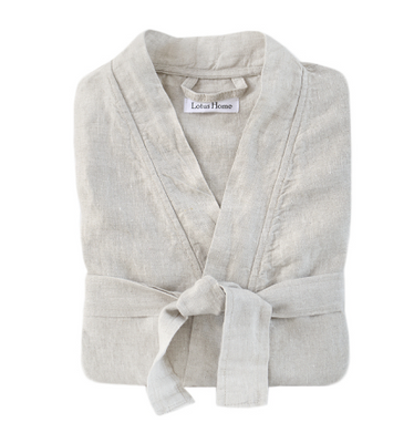Халат Lotus Home Mauna linen S/M 197464 фото