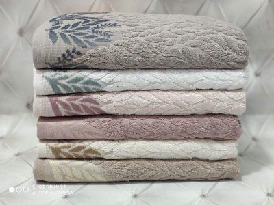 Набор махровых полотенец Sikel из 6 штук 70х140 см, модель 13 116395 фото