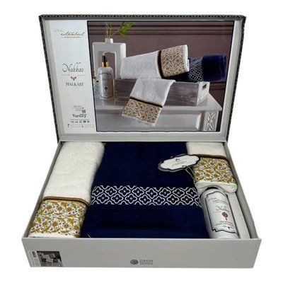 Набор полотенец Istanbul HALKARI из 3-х шт (30x50 см, 50x90 см, 80x150 см) 124083 фото