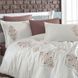 Постельное белье Dantela Vita Embroidered Ottoman Krem - Kahve евро 70510 фото 1