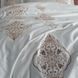 Постельное белье Dantela Vita Embroidered Ottoman Krem - Kahve евро 70510 фото 2