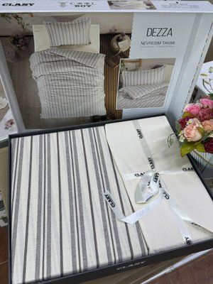 Постельное белье Aran Clasy Ranforce Dezza полуторное 218660 фото