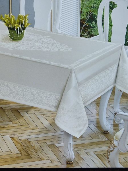Скатерть прямоугольная Tropik Home 160х220 см, модель 2 176238 фото