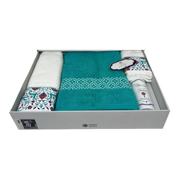 Набор полотенец Istanbul CINTEMANI из 3-х шт (30x50 см, 50x90 см, 80x150 см) 124082 фото