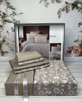 Постільна білизна Romeo Home сатин Serem євро 211819 фото