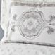 Набор постельное белье с пледом Karaca Home - Arlen gri серый евро 111914 фото 2