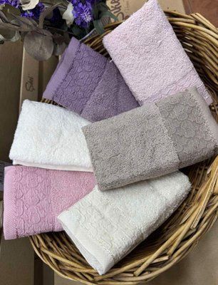 Набор махровых полотенец Sikel Cotton Store V2 30х50 см 6 шт. 212903 фото