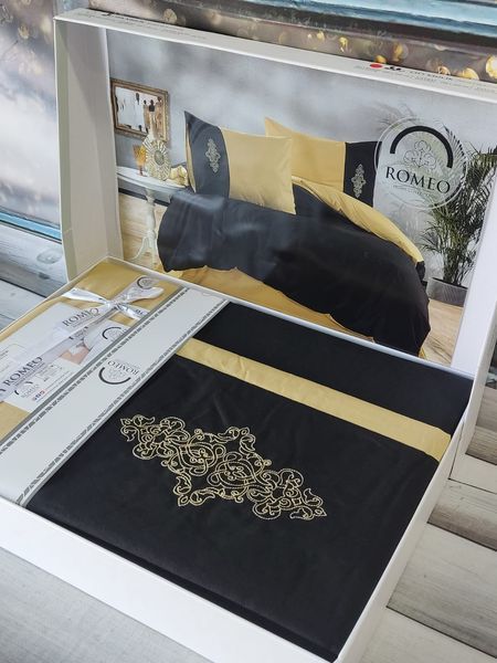 Постільна білизна Romeo Home з вишивкою, модель 7, євро 173256 фото