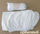 Простынь на резинке трикотажная Zeron 180x200+30 см кремовая 78393 фото 1