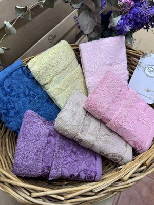 Набор махровых полотенец Sikel Cotton Store V3 30х50 см 6 шт. 212904 фото