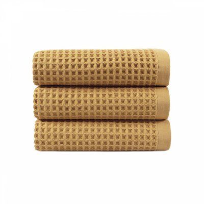 Рушник Lotus Home Waffle mustard гірчичне 50х90 см 124306 фото