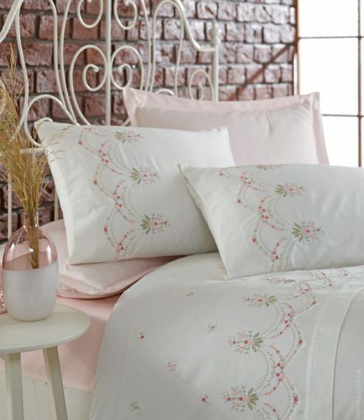 Постельное белье Dantela Vita Embroidered Lisa евро 60459 фото