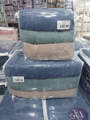 Набор махровых полотенец Cestepe Micro Cotton Premium из 3 штук 50х90 см, модель 12 125246 фото