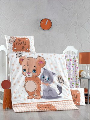 Постільна білизна LightHouse для малюків Mouse and Cat 59111 фото