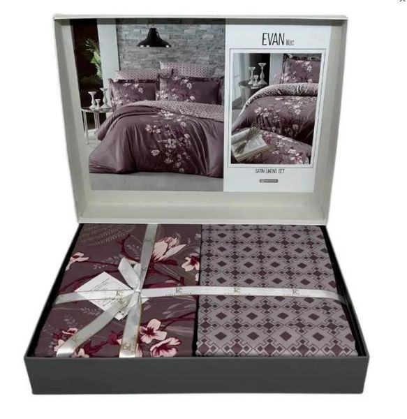 Постельное белье First Choice EVAN LILAC евро 102121 фото