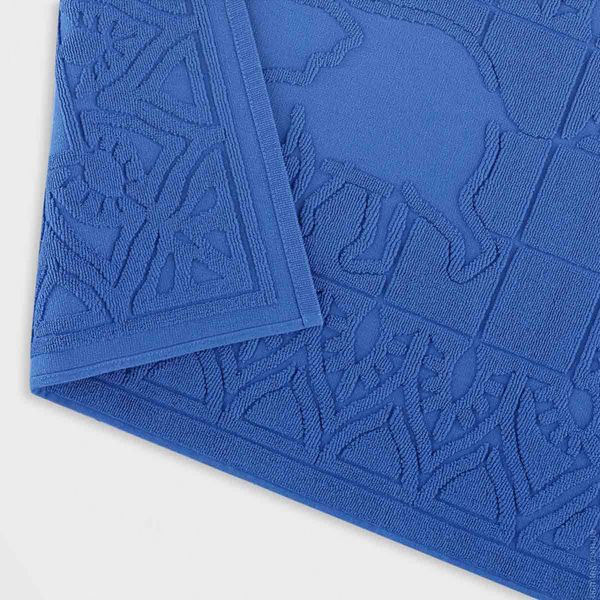 Махровое полотенце Arya для ног 50x70 см Boho синий 87011 фото