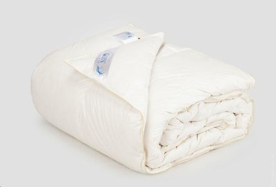 Одеяло Iglen кассетное климат-комфорт 100% белый пух 220х240 см. 53802 фото