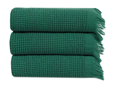 Набір рушників Lotus Home Rius green зелений 35х50 із 3 шт. 203044 фото