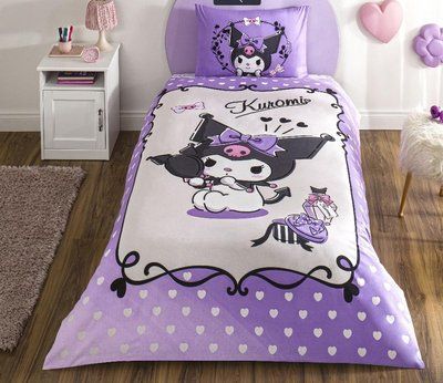 Постельное белье TAC Disney Kuromi детский 206209 фото