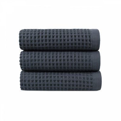 Рушник Lotus Home Waffle Антрацит антрацит 50х90 см 124302 фото