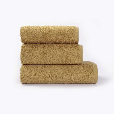 Рушник Iris Home Гостиница Горчичная 50x90 см golden olive 84006 фото
