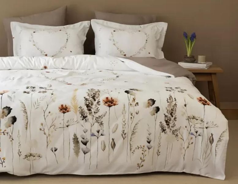 Постільна білизна First Choice 3D Satin Bloomy євро 217423 фото
