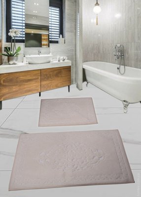 Набір килимків для ванної кімнати Diva Liza Ecru 60x100+50x60 см 106859 фото