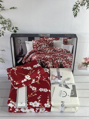 Постільна білизна сатин Romeo Home Sharon євро 209530 фото