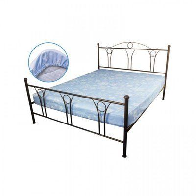 Простынь на резинке Руно безевое Blue star 90х200 см 88044 фото
