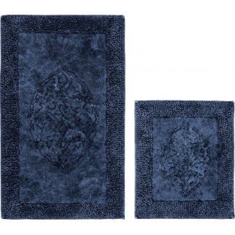 Набір килимків Arya Tiffany Синій 2 предмети 60х100 см + 60x50 см 123015 фото