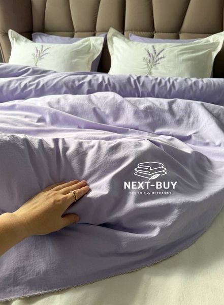 Постельное белье Istanbul Sweet Dreams Lavender вареный хлопок с вышивкой евро комплект 200х220 fc44582 фото