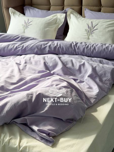 Постельное белье Istanbul Sweet Dreams Lavender вареный хлопок с вышивкой евро комплект 200х220 fc44582 фото