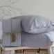 Набір простирадл La Modno 180x200+30 см на гумці з наволочками 50х70 см Stonewashed Pearl gray 207924 фото 2