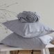 Набір простирадл La Modno 180x200+30 см на гумці з наволочками 50х70 см Stonewashed Pearl gray 207924 фото 1
