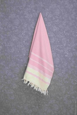 Рушник Arya Bergama Рожевий 90x180 см. 118361 фото