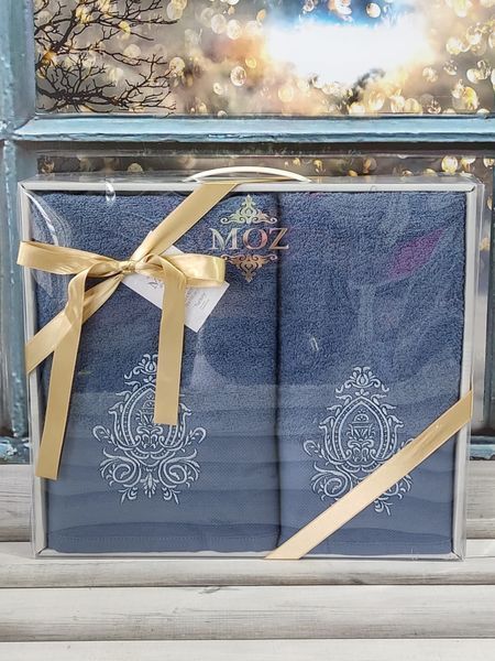 Набір махрових рушників Moz Home з 2 штук 50x90 см +70x140 см, V09 167652 фото