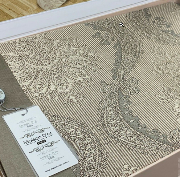 Покрывало Maison Dor Paris Kabartma bej 180х240 см с наволочкой 202235 фото