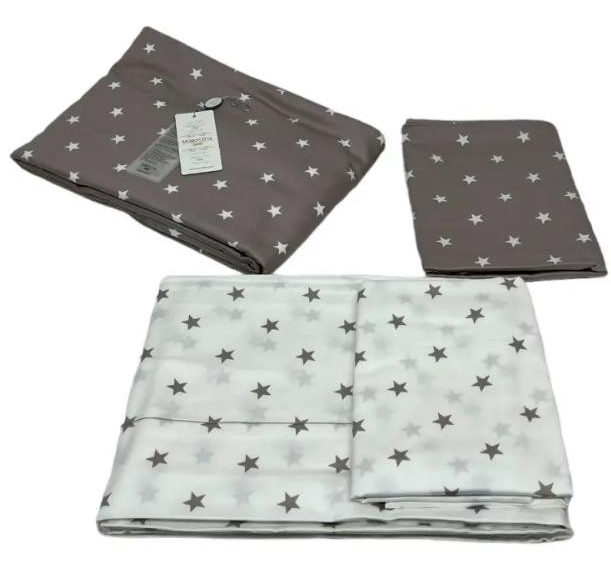 Постільна білизна Maison Dor STARS beige полуторний 193308 фото