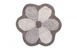 Килимок для ванної кімнати PHP Number One Flower Tortora D-75 см 60583 фото 1