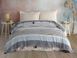 Покрывало хлопковое Moss Home 220x240 см (синий с голубым) 207902 фото 1