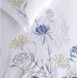 Постільна білизна Dantela Vita Nilufer white сатин делюкс з вишивкою євро 123324 фото 3