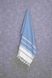 Рушник Arya Bergama Блакитний 90x180 см. 118358 фото 1