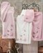 Жіночий набір в сауну Pupilla Butterfly - 3 предмети, рожевий 116379 фото 1