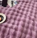 Плед - Покрывало Home Textile Sable 200x230 см с искусственного меха сиреневое 184888 фото 3