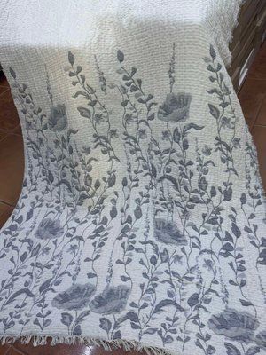 Покривало муслінова Gold Soft Life Sarmasik Mavi 220х240 см без наволочок 218458 фото