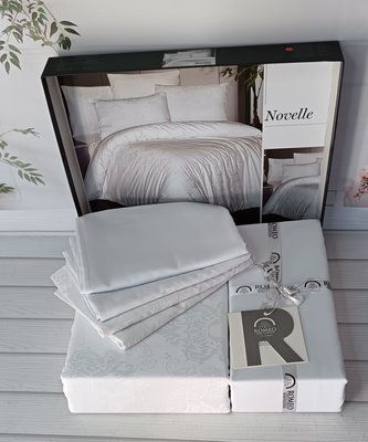 Постельное белье Romeo Home сатин - жаккард Novelle евро 211391 фото