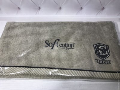 Махровый полотенце 85х150 см. Soft cotton LUXURE 2 77557 фото