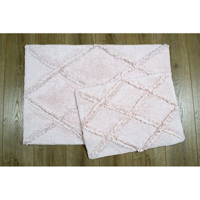 Набір килимків Irya Nadia pembe рожевий 40x60 см + 60x90 см 61706 фото