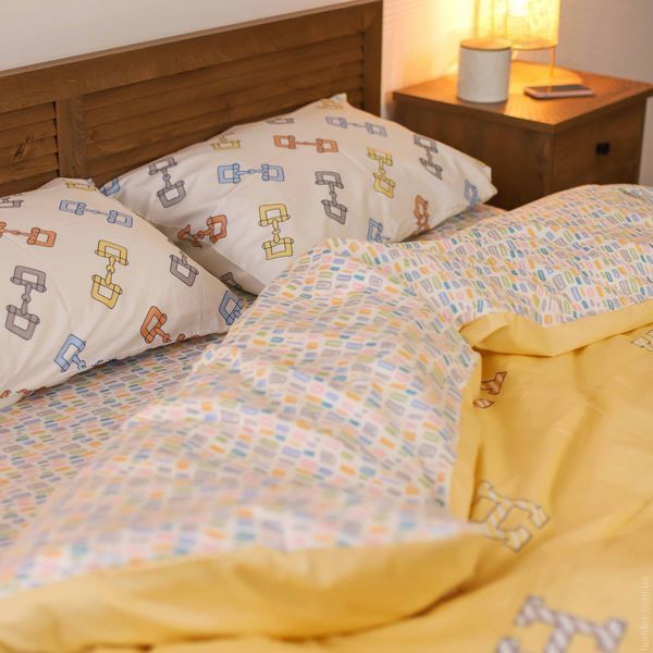 Постільна білизна Isleep 22 сатин-твілл двоспальний 119384 фото